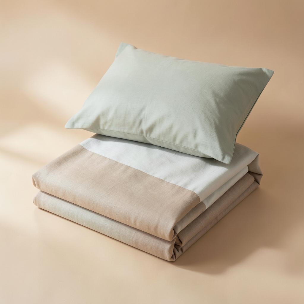 Cotton Bedsheet & Pillow Set